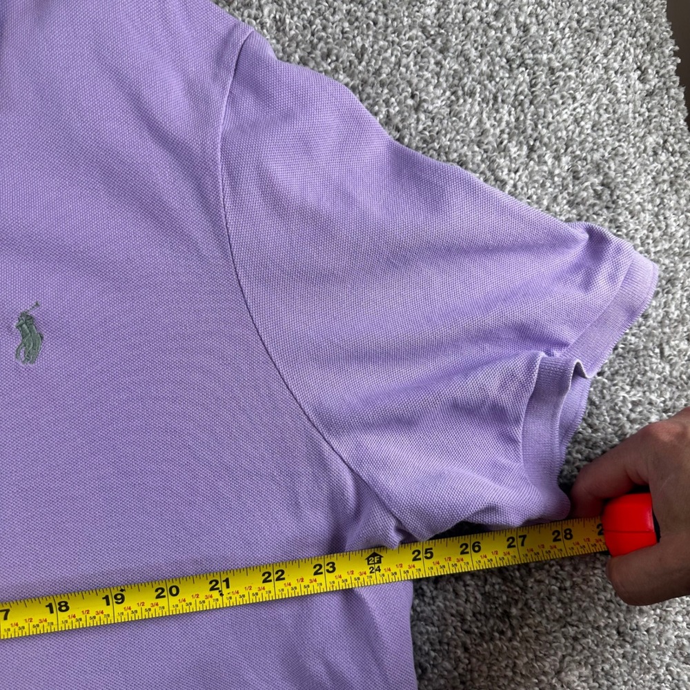Polo Ralph Lauren Polo Shirt Mens XXL Purple Classic Fit Short Sleeve Cotton - Picture 5 of 8